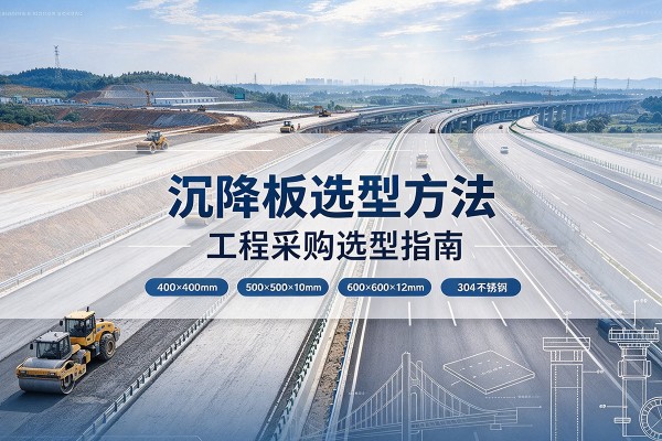 襄汾沉降板选择方法