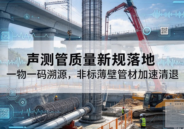 襄汾声测管质量新规落地，一物一码溯源，非标薄壁管材加速清退
