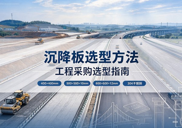 襄汾沉降板选择方法