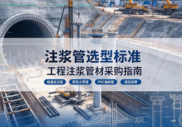 襄汾注浆管选型标准